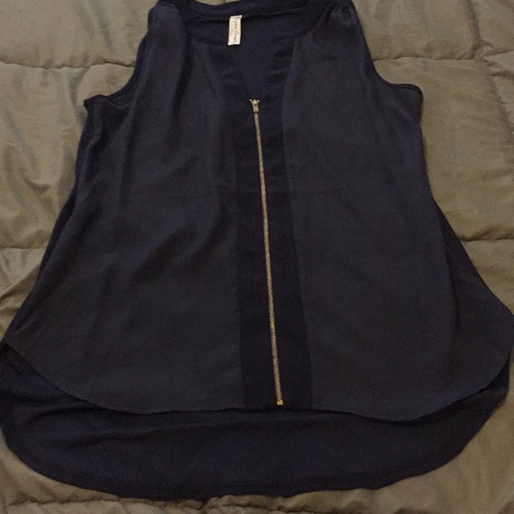 Dressy Navy shirt - Picture 1 of 4